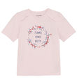 Minymo T-shirt - Pink Dogwood w. Print