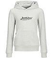 Jack & Jones Kapuzenpullover - JjBeau - Weiß Meliert