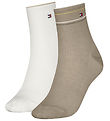 Tommy Hilfiger Socken - 2er-Pack - Sand/Weiß