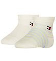 Tommy Hilfiger Socken m. Anti-Rutsch - 2er-Pack - Pink