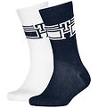 Tommy Hilfiger Socken - 2er-Pack - Navy/Weiß