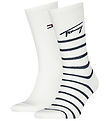 Tommy Hilfiger Socks - 2-Pack - White/Navy