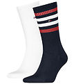 Tommy Hilfiger Socken - 2er-Pack - Stripe - Navy