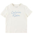 Calvin Klein T-Shirt - Colour Logo - Tofu White