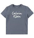 Calvin Klein T-Shirt - Colour Logo - Grisaille Grey