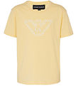 Emporio Armani Stuttermabolur - Golden Haze M. Lógó