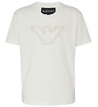 Emporio Armani T-shirt - Off White w. Logo