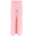 Emporio Armani Trousers - Knitted - Pink/Off White