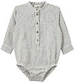 Sofie Schnoor Shirt Bodysuit L/æ - White Black Striped