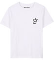 Zadig & Voltaire Stuttermabolur - Hvítt