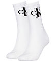 Calvin Klein Socken - 2er-Pack - Weiß M/Logo