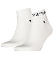 Tommy Hilfiger Socken - 2er-Pack - Viertel - Weiß