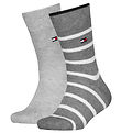 Tommy Hilfiger Socks - 2-Pack - Breton - Black