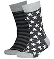 Tommy Hilfiger Socks - Stars Duck Stripes - Black