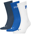 Puma Socken - 3er-Pack - Regular Crew - Blue Kombination