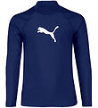 Puma Swim Top - UV50+ - Navy w. Logo