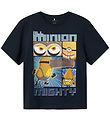 Name It Stuttermabolur - Minions - NkmOby - Dark Safír M. Prenta