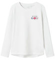 Name It Blouse - Moods - NkfVix - Bright White w. Print
