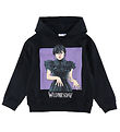 Name It Hoodie - Noos - NkfJida Wednesday - Black w. Print