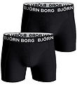 Björn Borg Boxershorts - 2er-Pack - Schwarz