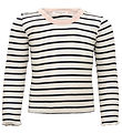 Minimalisma Blouse - Rib - Silk/Cotton - Bardot - Sailor
