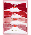 Meri Meri Haarspange - 4er-Pack - Velours - Schleifen - 11,5 cm