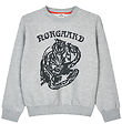 Mads Nørgaard Sweatshirt - Sonar - Light Grey Melange