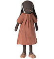 Maileg Rabbit - Dress - Dark Brown - Size 3