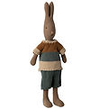 Maileg Hare - T-shirt And Shorts - Size 2 - Brown
