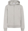 Grunt Cardigan - GrEd - Grey Melange