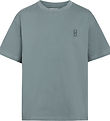 Grunt T-shirt - GrVillaher - Mirage Blue w. Print