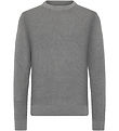 Grunt Bluse - Strick - GrAnker - Grau Meliert