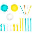 Lunch Punch Lunchbox Accessories - Bento Fun - 18 Parts - Mellow