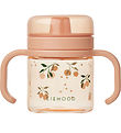 Liewood Cup w. Spout Lid - 280 mL - Peach/Sea Shell