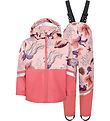 Didriksons Rainwear w. Suspenders - PU - Waterman - Ocean Multi