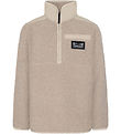 Veste polaire Didriksons - Teddy - Exa Demi-Zip - Plage Beige