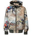 Molo Softshell Jacket w. Fleece - Cloudy - Dusty Cross