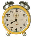 Maileg Miniature Alarm Clock - Mouse - Yellow
