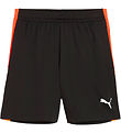 Puma Shorts - Individual League - Black/Heat Four