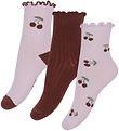 Name It Socken - Rib - 3er-Pack - NmfBitta - Winsome Orchid/Älte