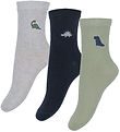 Name It Socken - 3er-Pack - NmmKäfer - Navy Blazer/Light Grey Me