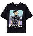 Name It T-shirt - NkfFarra - Wednesday - Black w. Print