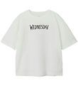Name It T-shirt - NkfFarra - Wednesday - Cloud Dancer w. Print