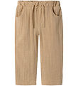 Lil' Atelier Trousers - Muslin - Loose - NmmDawson - Taos Taupe