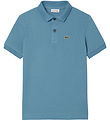 Lacoste Polo - Piqué - Kalkstein m. Logo