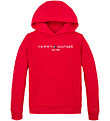 Tommy Hilfiger Kapuzenpullover - Primärrot