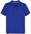 Tommy Hilfiger Polo - Fáni - fleygur Blue