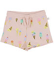 Stella McCartney Kids Sweat Shorts - Glycine/Ice Cream