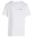 Calvin Klein T-Shirt - Brustinst. Logo - Bright White