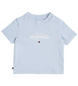 Tommy Hilfiger T-shirt - Monotype 1985 Logo - Breezy Blue